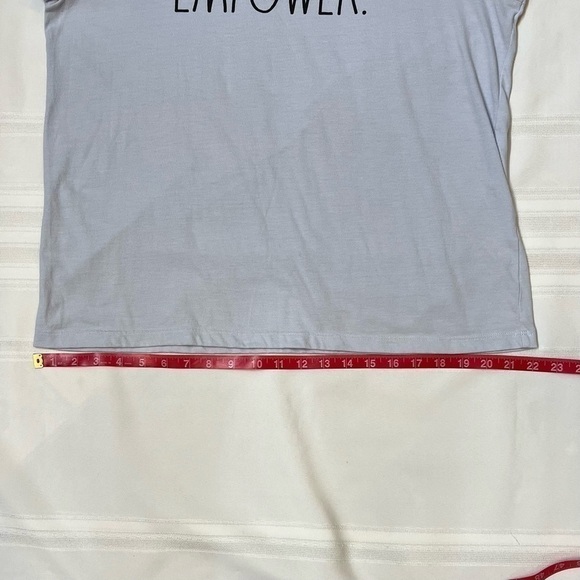$5 ADD ON with $15+ Bundle RAE DUNN Women's "EMPOWER" Icon T-Shirt Sz XL EUC - Picture 10 of 10